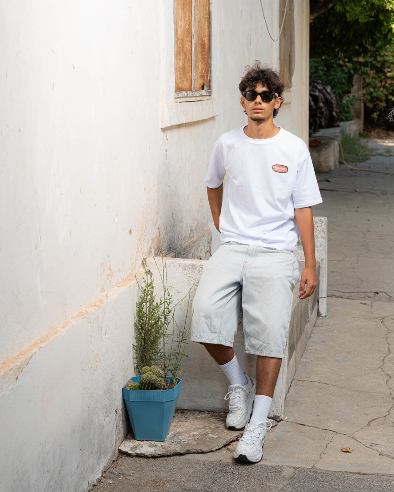 Dripnality’s Oversized Multi-Balaclavas White T-Shirt image 2