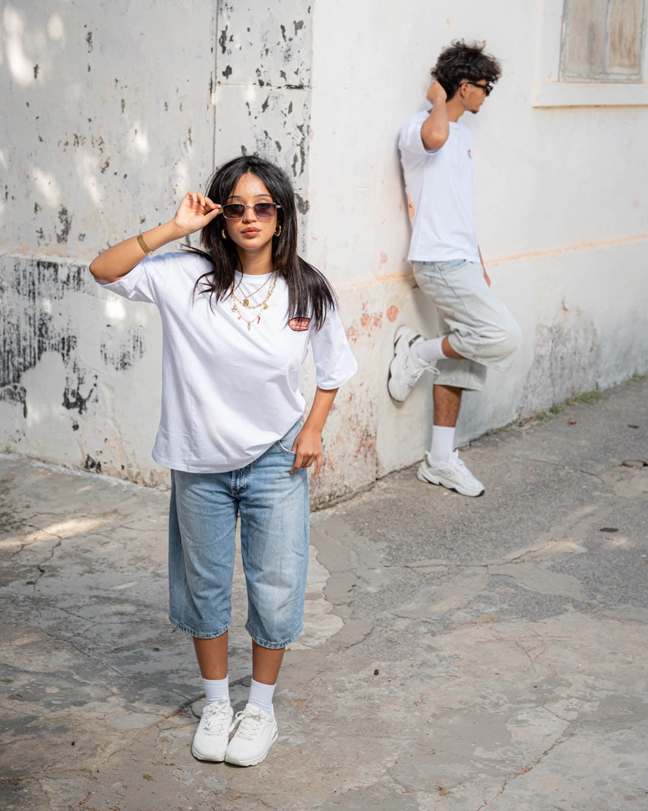 Dripnality’s Oversized Multi-Balaclavas White T-Shirt image 15