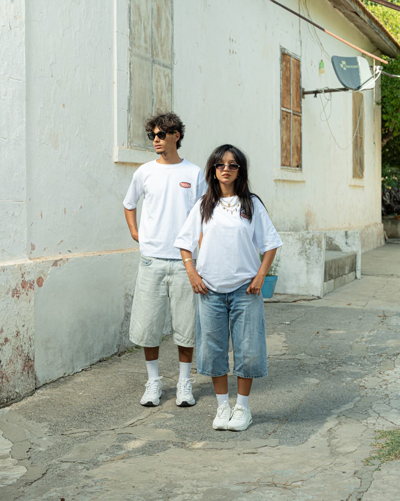 Dripnality’s Oversized Multi-Balaclavas White T-Shirt image 5