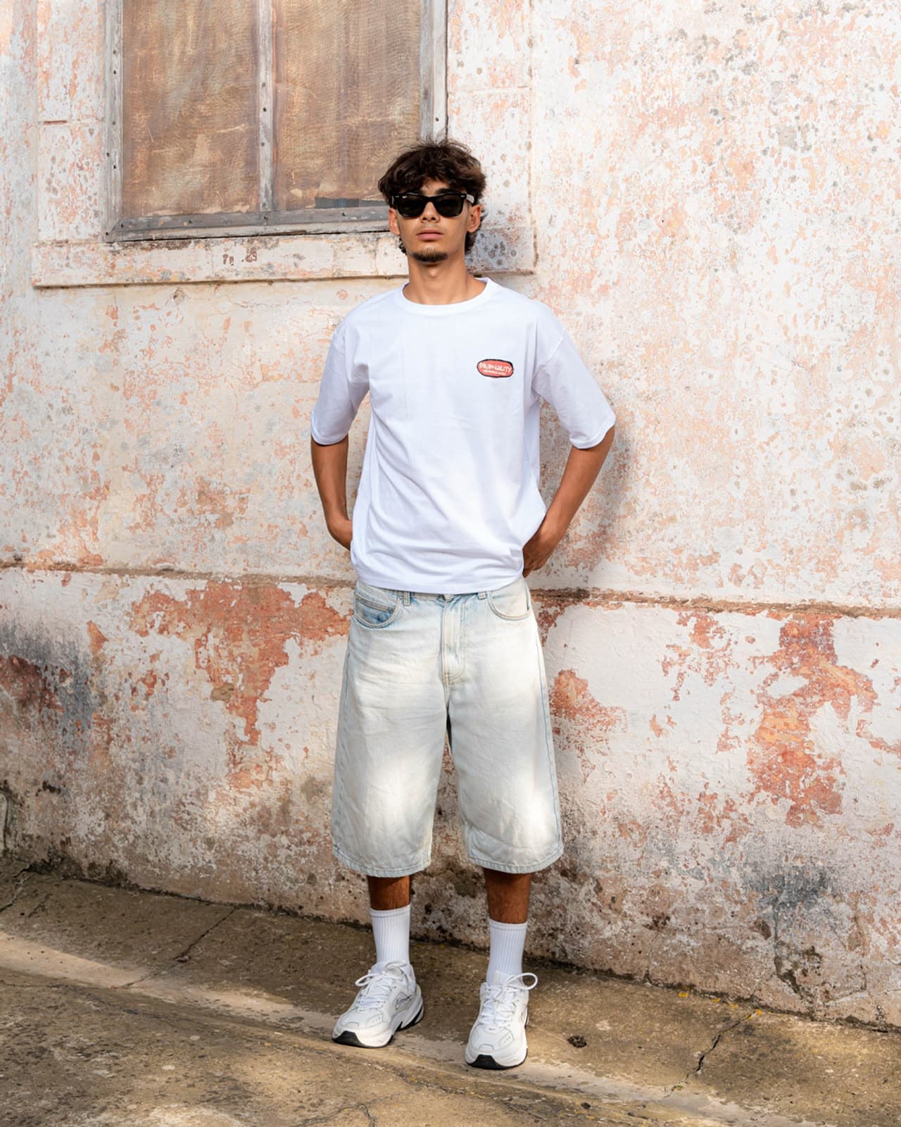 Dripnality’s Oversized Multi-Balaclavas White T-Shirt image 7